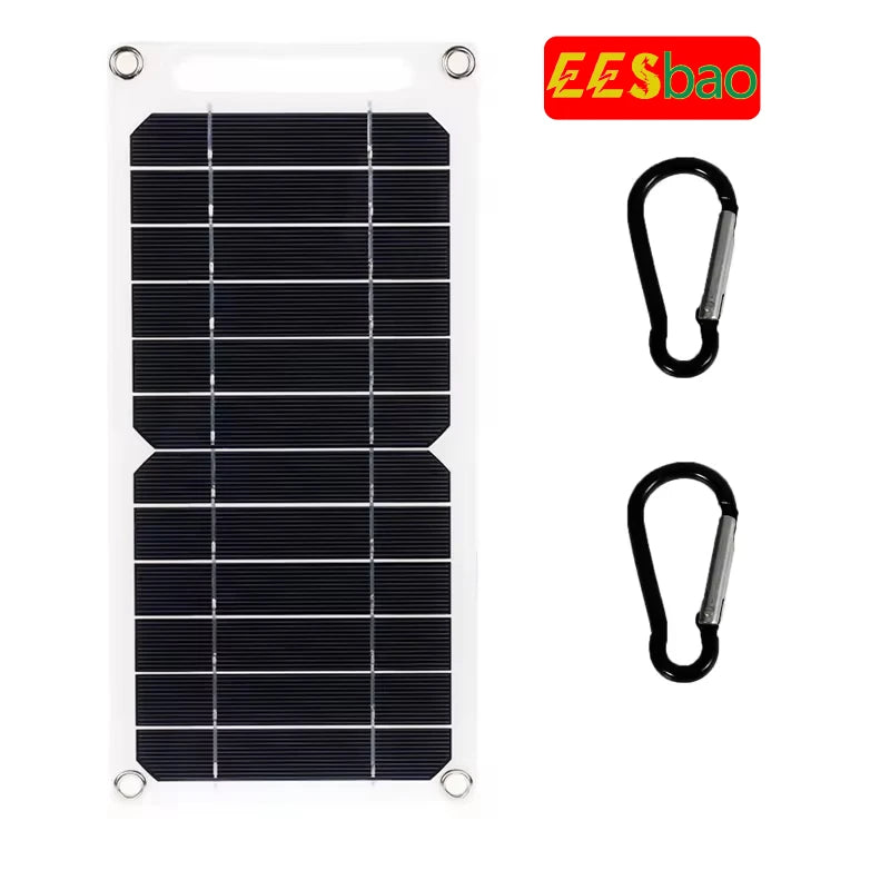 Portable Waterproof Solar Panel Charger – 5W USB for Phones, Tablets & Outdoor Hiking