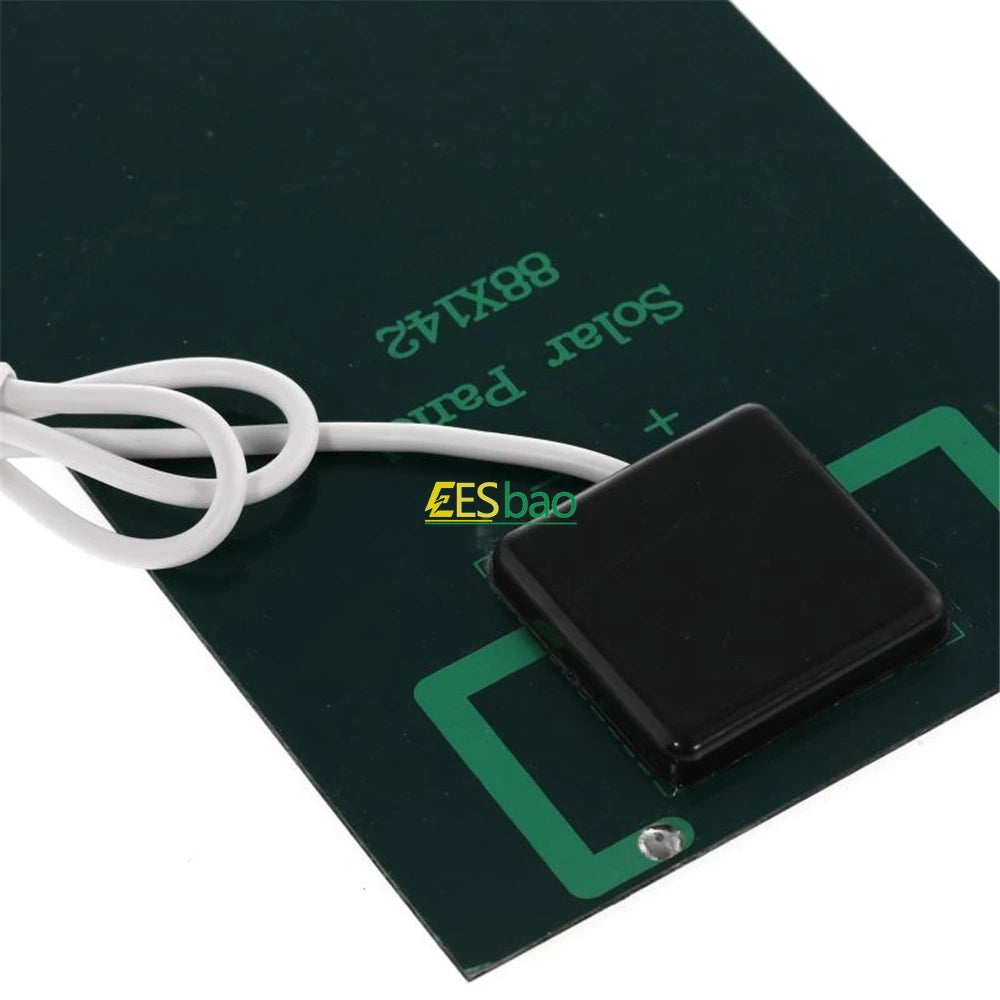 Portable Waterproof Solar Panel Charger – 5W USB for Phones, Tablets & Outdoor Hiking