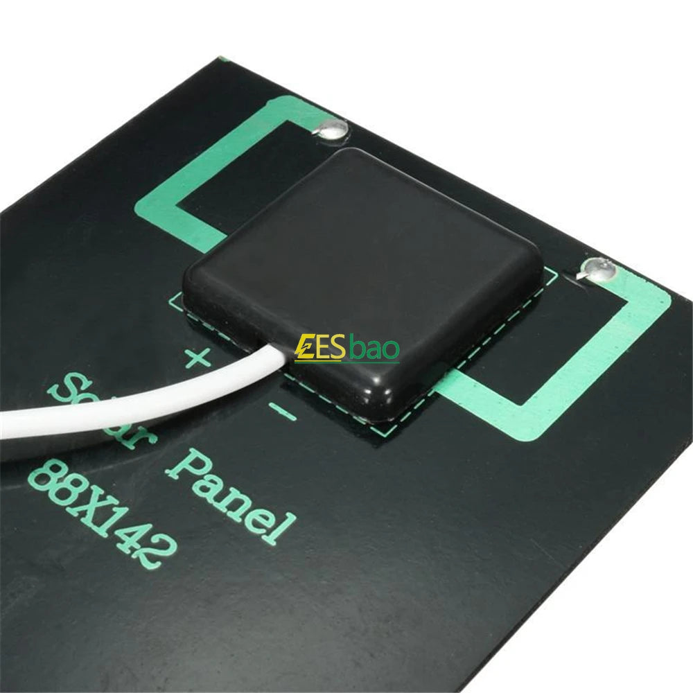 Portable Waterproof Solar Panel Charger – 5W USB for Phones, Tablets & Outdoor Hiking