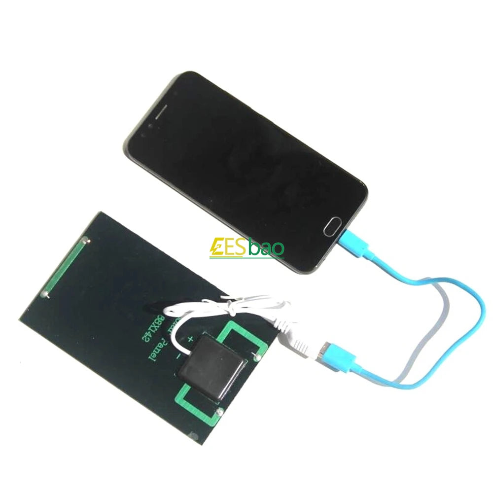 Portable Waterproof Solar Panel Charger – 5W USB for Phones, Tablets & Outdoor Hiking