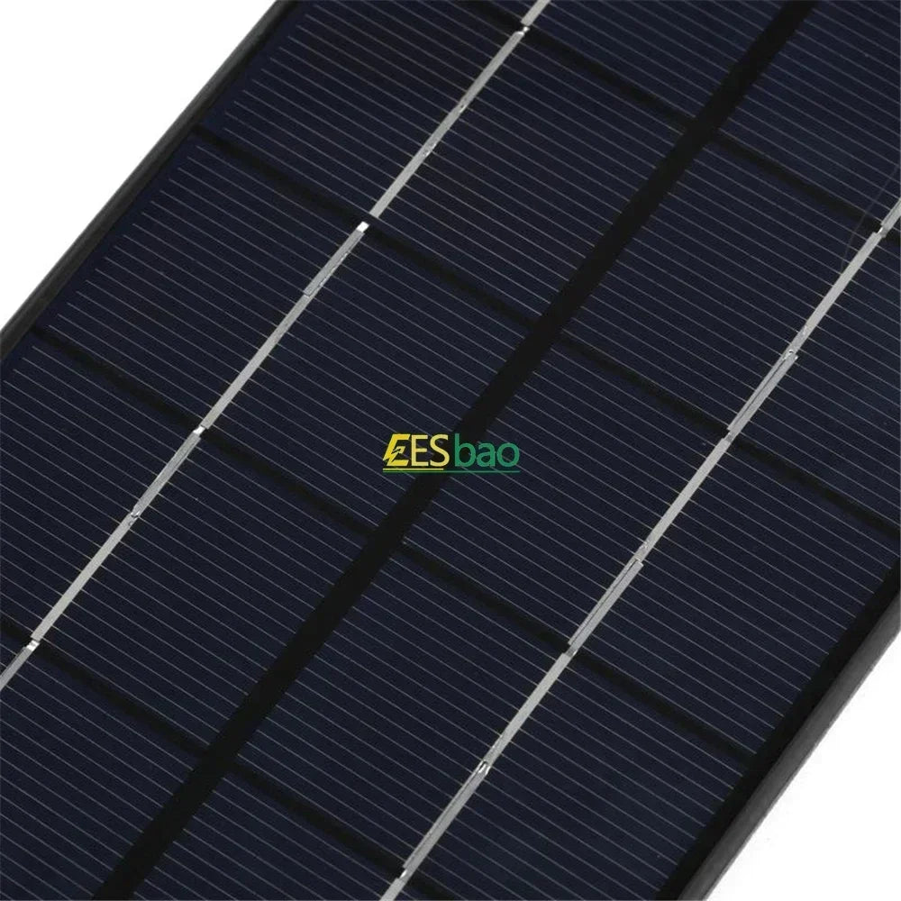 Portable Waterproof Solar Panel Charger – 5W USB for Phones, Tablets & Outdoor Hiking